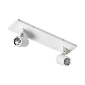 Fårö 40cm Hvid badeværelseslampe Fra Armaturhantverk - Spotlighten har en IP44-klassificering, hvilket gør den sikker til stuer, og de fleksible lyshoveder giver dig mulighed for nemt at rette lyset for optimal funktionalitet.