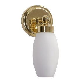 Marstrand 22cm Messing badeværelseslampe Fra Armaturhantverk - Med sit tidløse design og materialer af høj kvalitet bliver denne lampe en elegant tilføjelse til dit badeværelse og løfter interiøret til nye højder.