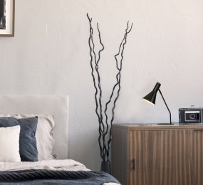 Ceres 46cm Sort skrivebordslampe Fra Aneta Lighting - CERES bordlampen er både praktisk og stilfuld og giver et behageligt lys, når du arbejder eller læser.