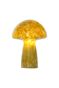 Mushi 22cm Beige bordlampe Fra Aneta Lighting - Den trendy svampelampe Mushi skaber bl&oslash;d belysning og bidrager til en hyggelig og behagelig atmosf&aelig;re i dit hjem.