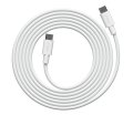 Cable 1 USB C to USB C Charging Cable, 2m, Martinelli Luce edition Hvid Fra Avolt - Kabel 1 USB-C til USB-C fra Avolt kombinerer kraftfuld opladning med stilfuldt skandinavisk design.