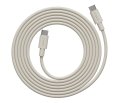 Cable 1 USB C to USB C Charging Cable, 2m Sand Fra Avolt - Kabel 1 USB-C til USB-C fra Avolt kombinerer kraftfuld opladning med stilfuldt skandinavisk design.