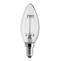 LED E14 Kronelyspære 4W 2700K Dæmpbar Gennemsigtig Fra Unison - 