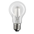 E27 normal 6W 2700K Dæmpbar Gennemsigtig Fra Unison - 