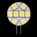 LED G4 10-30V 1,1W 2500K Dæmpbar Hvid Fra Unison - LED G4 10-30V 1,1W er en kompakt og energieffektiv lyskilde med varmt lys t&aelig;ndt; 2500K og d&aelig;mpbar funktion.