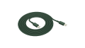 USB-C til USB-C Mørkegrøn Fra Kord - Universal kompatibilitet &ndash; Passer til USB-C-enheder som mobiltelefoner, tablets og b&aelig;rbare computere med underst&oslash;ttelse af USB-C-opladning.