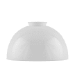 Dome Glass Shade 60/170 Hvid Fra Karlskrona lampfabrik - 