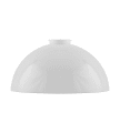 Dome Glass Shade 60/235 Hvid Fra Karlskrona lampfabrik - 