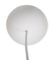 Cable Cup Classic Hvid Fra CableCup - Den prisvindende CableCup er en smart og enkel l&oslash;sning til at bringe loftslamper til at passe perfekt ind i ethvert loft - skr&aring;t eller fladt!