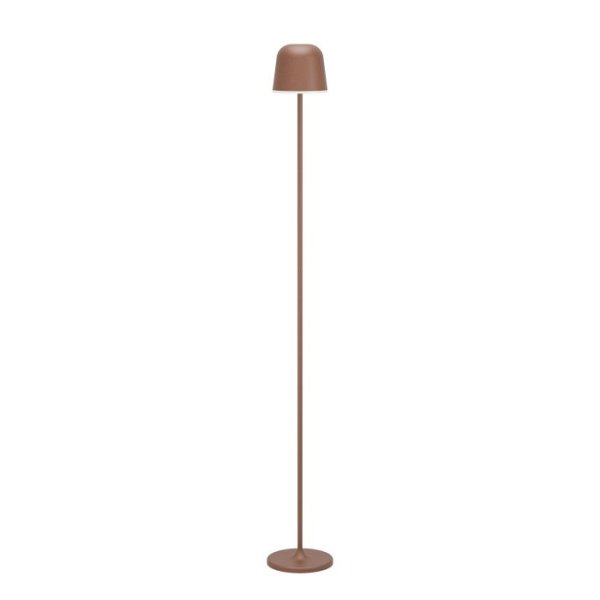 Mannera 140cm Rusten brun bærbar Fra Eglo - Takket være den trådløse funktion kan lampen placeres frit i rummet og giver et jævnt og behageligt lys - Perfekt til at skabe stemning eller til læsning.