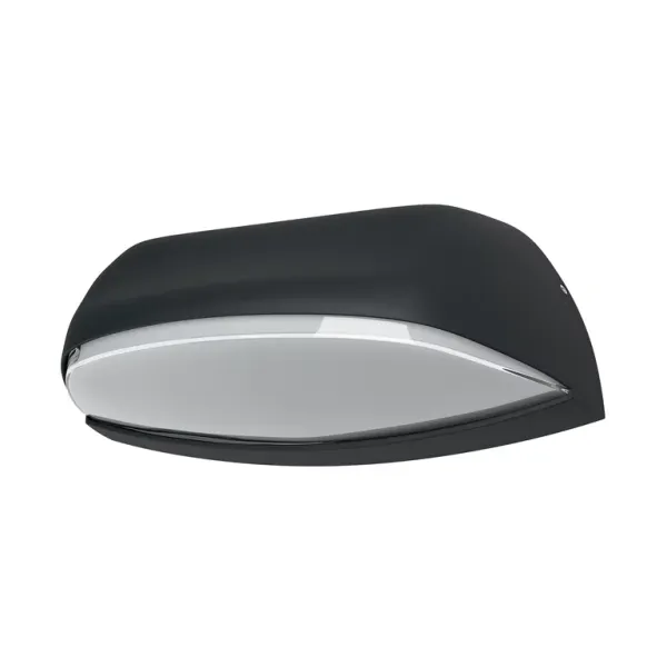 Wide Mørkegrå udendørslampe Fra Ledvance - Tillverkad av pressgjuten aluminium och med IP44-klassning, &auml;r denna lampa b&aring;de h&aring;llbar och skyddad mot v&auml;der och vind, vilket g&ouml;r den idealisk f&ouml;r utomhusbruk.