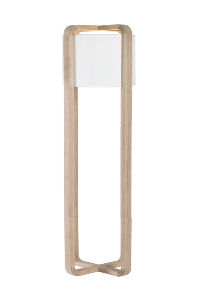 Ash Natur gulvlampe Fra Globen Lighting - Gulvlampe i lyst asketræ.