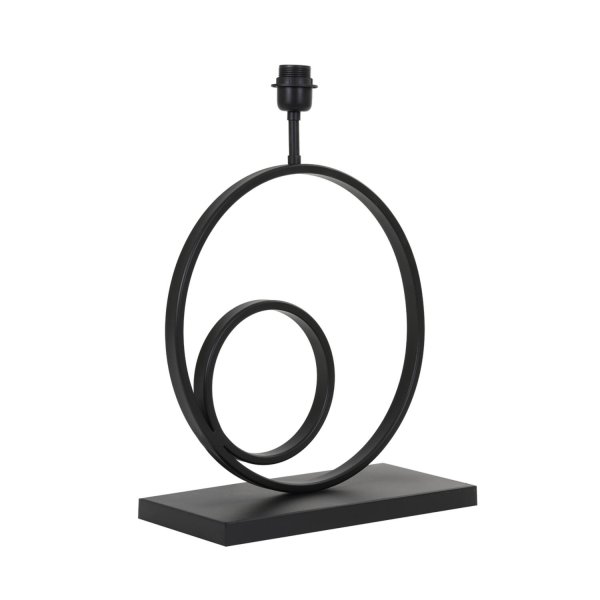 Omega 47cm Sort lampefod Fra Light & Living - 