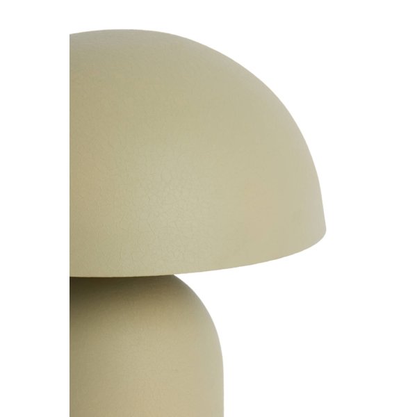 Tolima 48cm Grøn bordlampe Fra Light & Living - Lampens matte overflade og harmoniske farvetone spreder en varm og behagelig f&oslash;lelse i rummet - perfekt som stemningsbelysning p&aring; natbordet, i vinduet eller p&aring; en hylde.