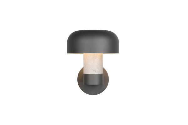 Fraser 24cm Konkret udseende udendørslampe Fra Trio Lighting - Fraser er lavet af st&oslash;bt aluminium og kombinerer moderne minimalisme med industrielle detaljer.