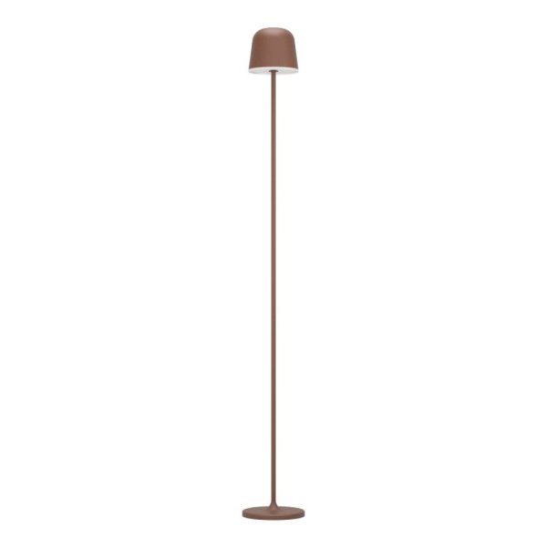 Mannera 140cm Rusten brun bærbar Fra Eglo - Takket være den trådløse funktion kan lampen placeres frit i rummet og giver et jævnt og behageligt lys - Perfekt til at skabe stemning eller til læsning.