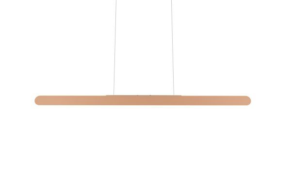 Helios 100cm Brun loftslampe Fra Trio Lighting - Den praktiske højdejustering er særligt værd at nævne, og den integrerede 4-fold touch-funktion giver dig mulighed for nemt at justere både lysstyrke og farvetemperatur med et enkelt tryk.