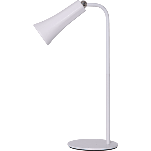 Functional 38cm Hvid bærbar Fra Star Trading - Lampen har en touch-funktion til justering af lysstyrke og valg af LED-farve, kølig hvid, varm hvid eller dagslys.