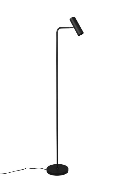 Marley Sort gulvlampe Fra Trio Lighting - Den minimalistiske gulvlampe MARLEY med sine rene linjer og tidløse design sætter lyset i fokus og skaber atmosfæriske accenter.