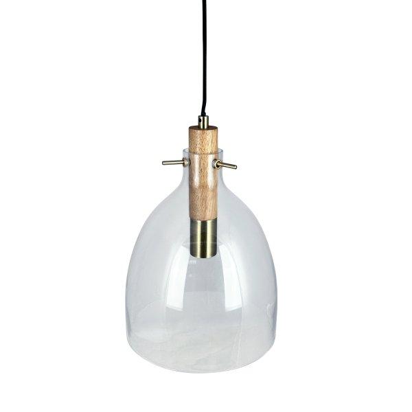 Bistro Ø25 Gennemsigtig loftslampe Fra Dyberg Larsen - Oavsett om du vill lyfta din k&ouml;ksbelysning eller skapa en mysig matplats, erbjuder Bistro taklampa en stilren och funktionell ljusl&ouml;sning.