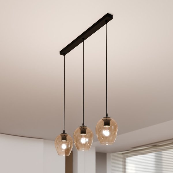 Istar 70cm Rav loftslampe Fra Emibig Lighting - Istar er en alsidig og tidl&oslash;s kollektion af loftslamper.