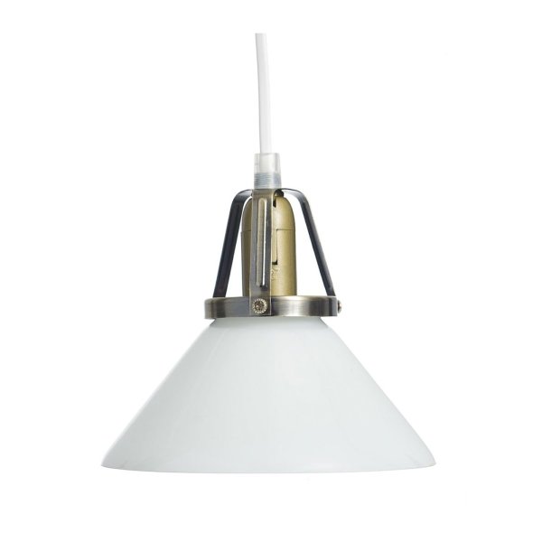 Skomagerlampe Ø15 Hvid vindueslampe Fra Oriva - Denne klassiske skomagerlampe er en moderne vindueslampe, der kombinerer glas og metal i et elegant design.