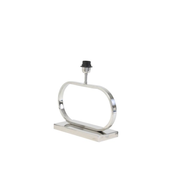 Jamiro 30cm Nikkel lampefod Fra Light & Living - 