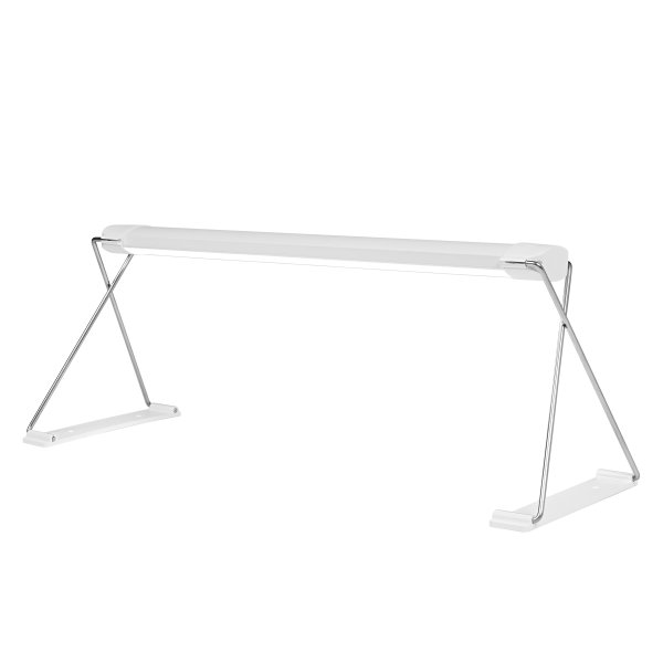 Plantebelysning Garden Light Stand Hvid Fra Ledvance - Du placerer bekvemt dine planter nedenunder og fodrer dem med et specialudviklet LED-spektrum af hvide og røde LED'er, der fremmer fotosyntesen i de fleste planter og hjælper dem med at vokse.