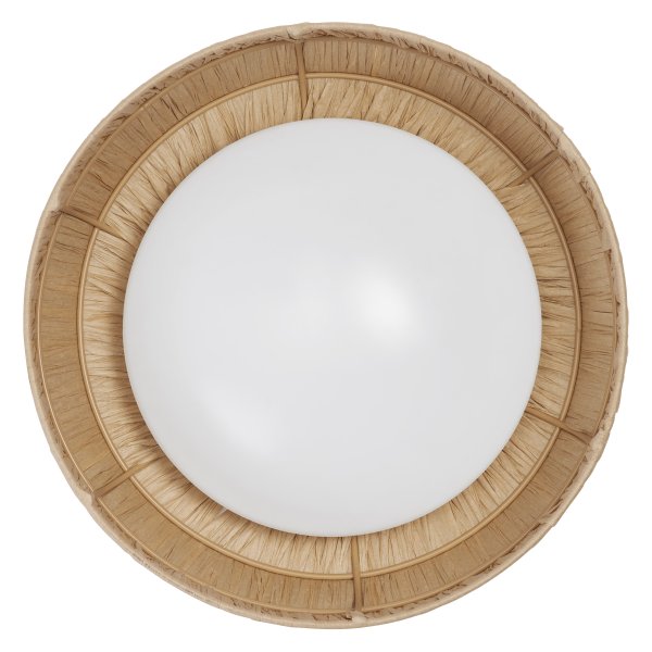Bamboo Paper Ø30 Natur plafond Fra Ledvance - Den naturliga formgivningen och det naturliga materialet g&ouml;r att den passar in i n&auml;stan alla hem och stilar.