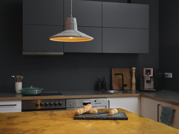Concrete Sala Ø32 Grå loftslampe Fra Ledvance - Concrete Sim er et rustikt vedhæng med et design af høj kvalitet.