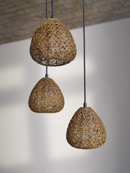 Paper Drop Ø37 Natur loftslampe Fra Osram - Paper Drop &auml;r en vacker pendel med bohemisk design.