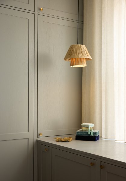 Bamboo Paper Hut Ø28 Natur loftslampe Fra Ledvance - Den naturliga formgivningen och det naturliga materialet g&ouml;r att den passar in i n&auml;stan alla hem och stilar.