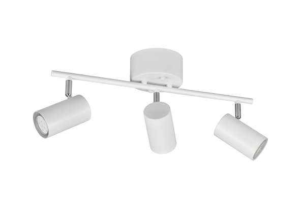 Marlina 3 Hvid spotlight Fra Trio Lighting - Den moderne loftslampe MARLEY med 3 lys tilbyder tilpasset belysning i stuen eller hallen.