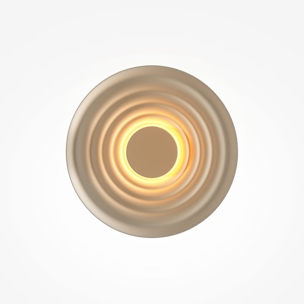 Nami Ø40 Grå væglampe Fra Maytoni - Den er lavet af metal med en elegant gr&aring; finish og skaber et stilfuldt pr&aelig;g, der passer lige s&aring; godt i entreen som i stuen eller k&oslash;kkenet.