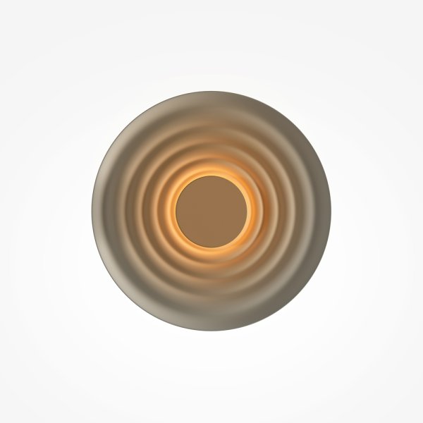 Nami Ø40 Brun væglampe Fra Maytoni - Den er lavet af metal med en elegant brun finish og skaber et stilfuldt præg, der passer lige så godt i entreen som i stuen eller køkkenet.