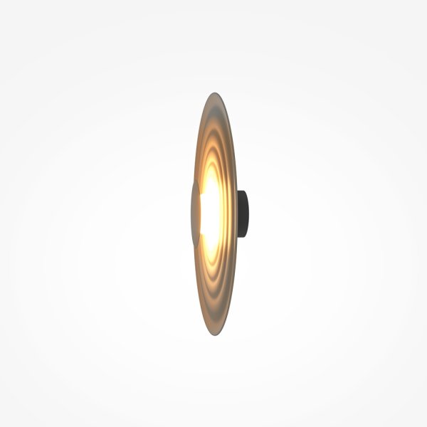 Nami Ø40 Grå væglampe Fra Maytoni - Den er lavet af metal med en elegant gr&aring; finish og skaber et stilfuldt pr&aelig;g, der passer lige s&aring; godt i entreen som i stuen eller k&oslash;kkenet.