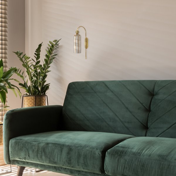 Antic 55cm Guld væglampe Fra Maytoni - Med sin sofistikerede rammeform og unikke farvekombination er den et perfekt valg for dem, der ønsker at tilføje en tidløs og elegant følelse til dit hjem.