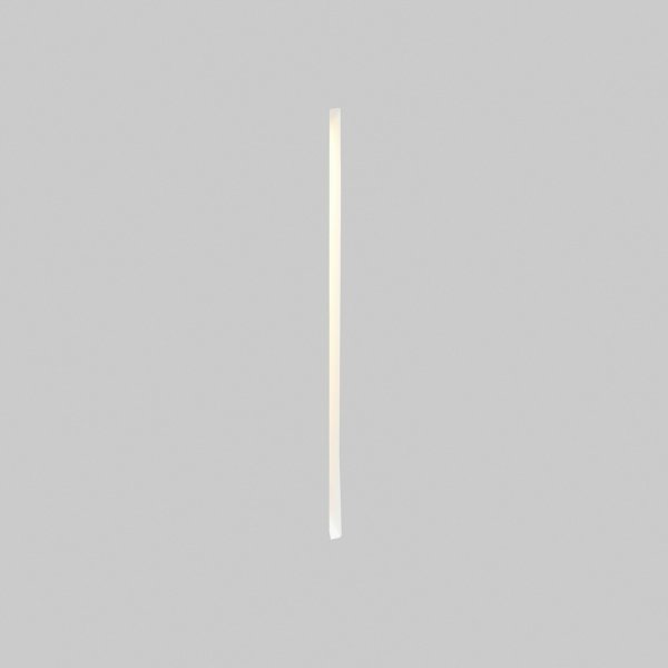 Linear Hvid Fra Faro Barcelona - Lys dit hjem op med denne LED-designede indbygningslampe, lavet af gips og aluminium.