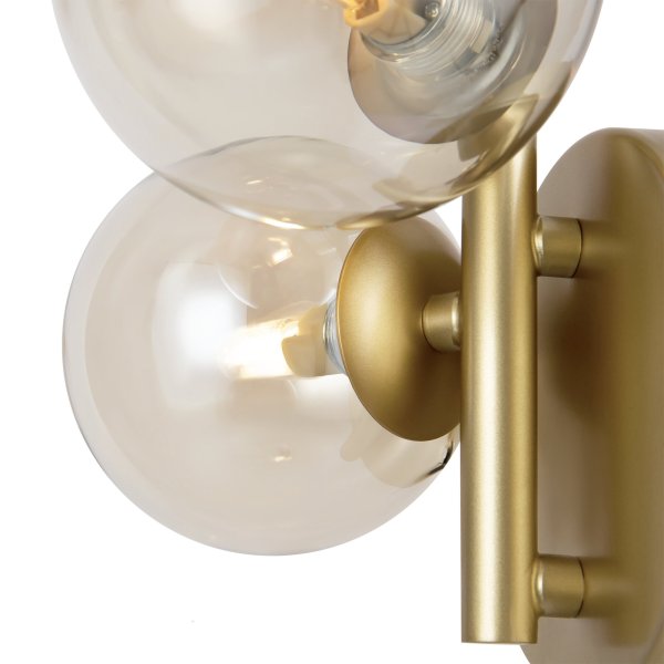Dallas 25cm Guld væglampe Fra Maytoni - Skab en sofistikeret og indbydende atmosfære med Dallas, en lampe, der oplyser dit hjem med klasse og finesse.