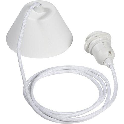 Loftophæng Tekstil 2,1 m Hvid Fra PR Home - 