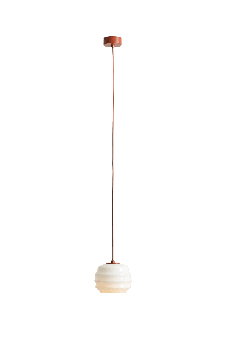 Puff Ø16 Terrakotta loftslampe Fra Artera - Puff spreder et blødt og behageligt lys, der bidrager til en hyggelig atmosfære.