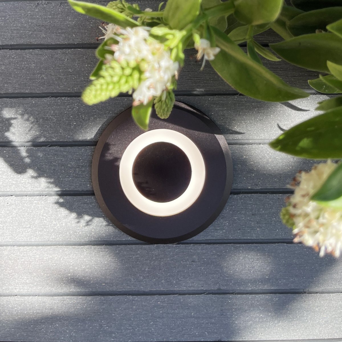 Lynx Mørkegrå Fra Lightson - Lynx kan bruges som markør ved et trin eller enden af en trappe; et niveau&aring; i træverdenen.