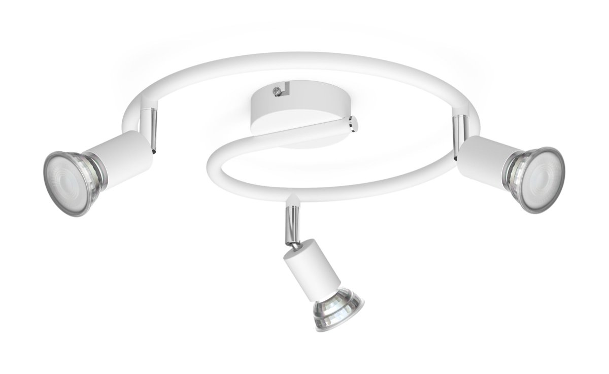 Limbali 3 Hvid spotlight Fra Philips - Denne spotlight fra Philips er praktisk i hjemmet.