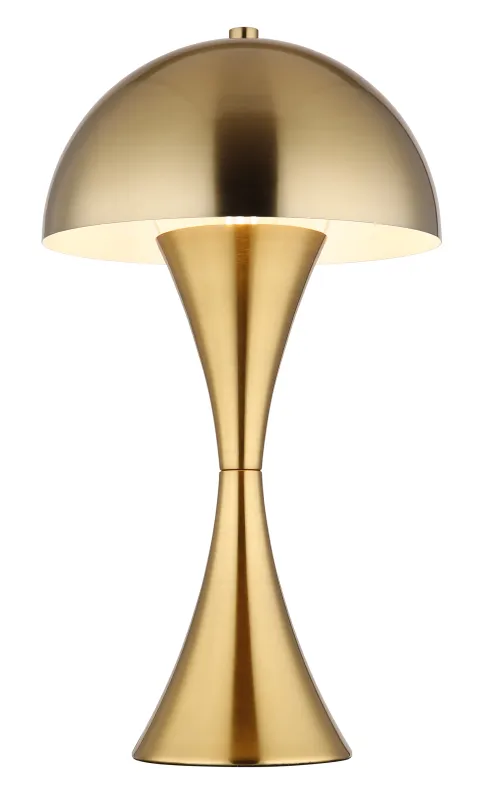 Dima 36cm Guld bordlampe Fra Globo Lighting - Perfekt f&ouml;r moderna milj&ouml;er, d&auml;r den ger en sofistikerad touch samtidigt som den sprider behagligt ljus.