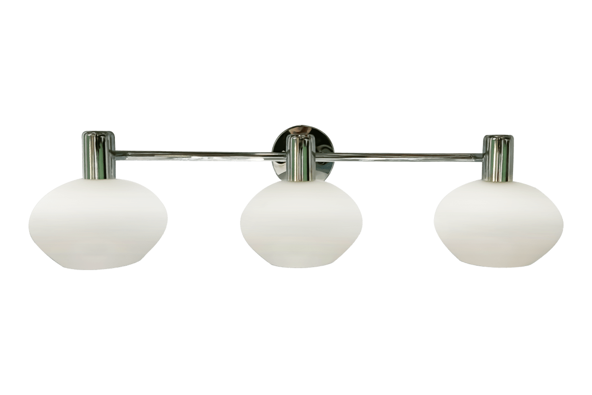 Elba 63cm Chrom badeværelseslampe Fra Aneta Lighting - Elba v&aelig;glampe er en moderne badev&aelig;relseslampe, der passer perfekt over badev&aelig;relsesspejlet.