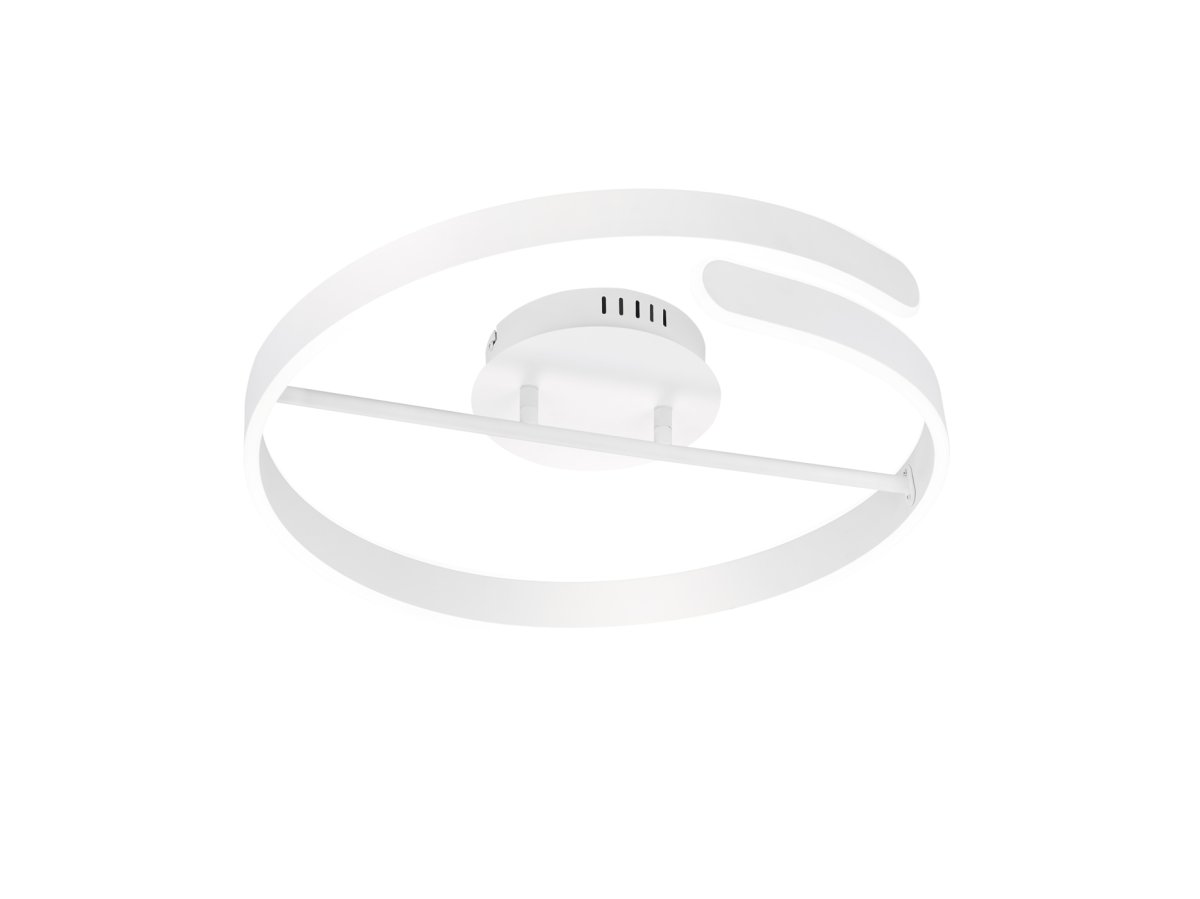 Zoom billede af Parma Ø50 Hvid plafond Fra Trio Lighting - 