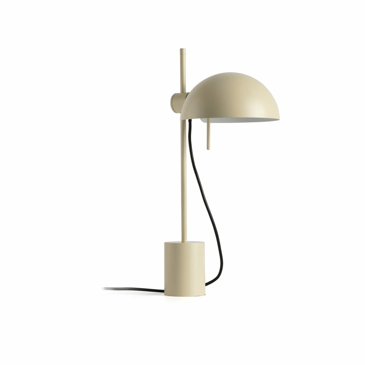 Matilda 43cm Beige skrivebordslampe Fra Faro Barcelona - Matilda er en beige bordlampe med et rent, geometrisk design, der passer ind i ethvert milj&oslash;.