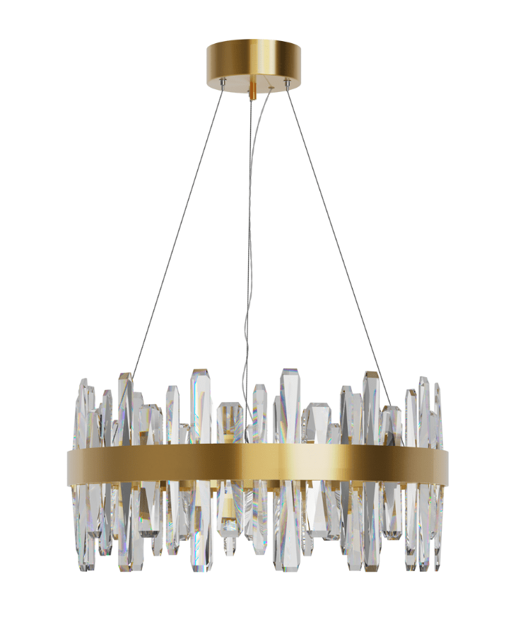 Triumph Ø60 Messing loftslampe Fra By Rydéns - Den er et sandt blikfang og giver rummet en luksuri&oslash;s fornemmelse, perfekt til dem, der &oslash;nsker at l&oslash;fte interi&oslash;ret med noget unikt og smagfuldt.