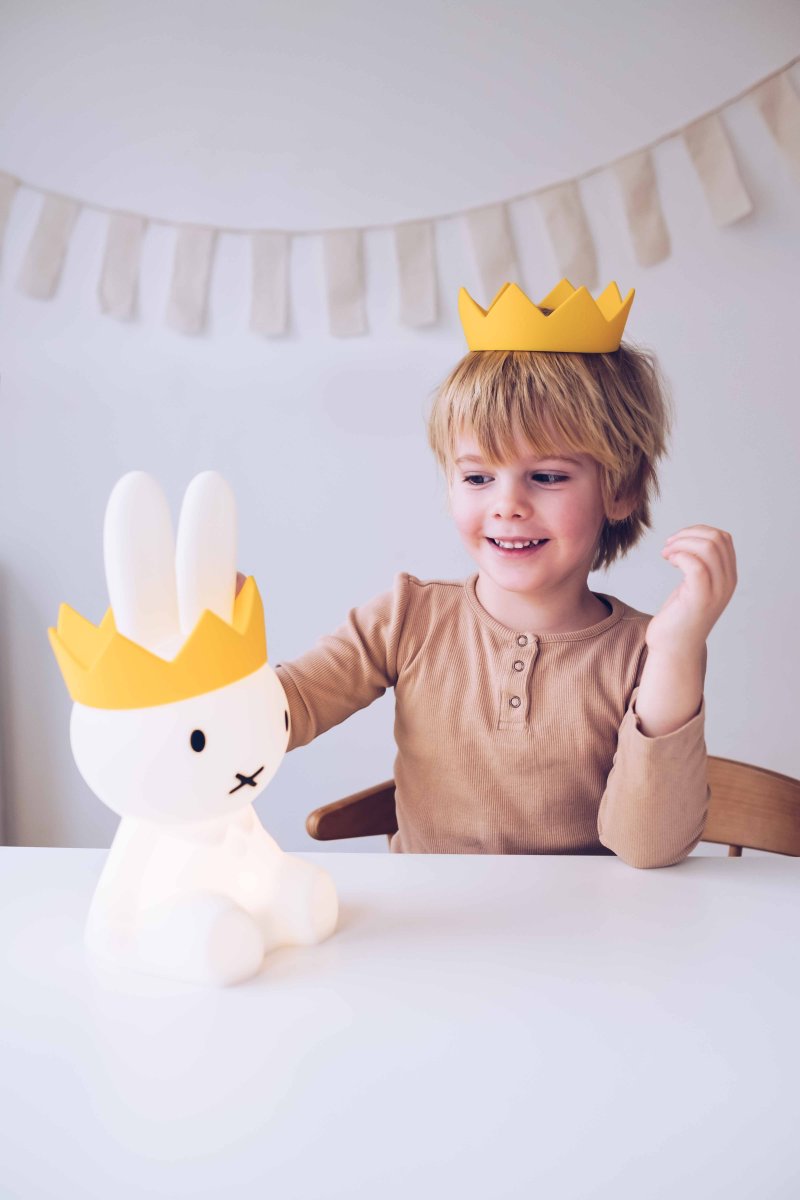Miffy Crown Gul børnelampe Fra Mr Maria - 