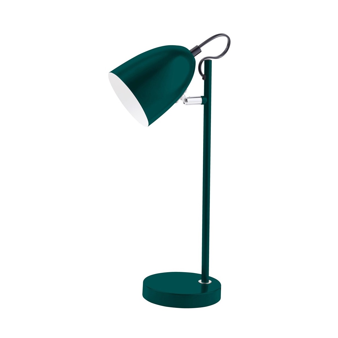 Zoom billede af Yep! 37cm Grøn skrivebordslampe Fra Halo Design - Den passer perfekt på skrivebordet, natbordet eller sidebordet og tilføjer en varm og sofistikeret atmosfære til dit hjem.